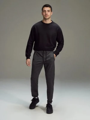 Sinsay - Spodnie dresowe jogger - szary