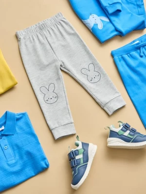 Sinsay - Spodnie dresowe jogger - szary