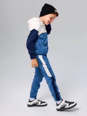 Sinsay - Spodnie dresowe loose jogger - wielobarwny