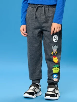 Sinsay - Spodnie dresowe Marvel - szary