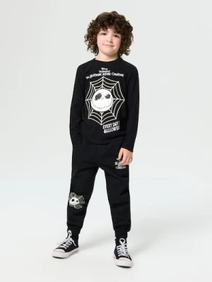 Sinsay - Spodnie dresowe Nightmare Before Christmas - czarny