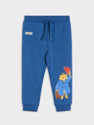 Sinsay - Spodnie dresowe Paddington - granatowy