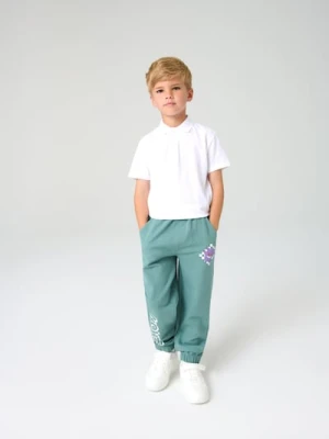 Sinsay - Spodnie dresowe Pokémon - ciemny turkus