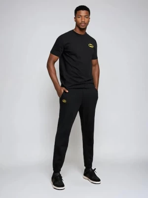 Sinsay - Spodnie dresowe regular fit Batman - czarny