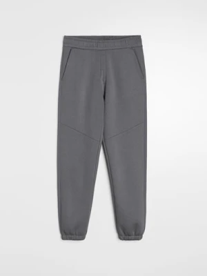 Sinsay - Spodnie dresowe regular fit - szary