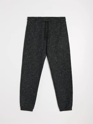 Sinsay - Spodnie dresowe regular jogger - szary