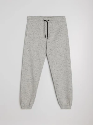 Sinsay - Spodnie dresowe regular jogger - szary