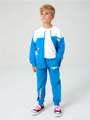 Sinsay - Spodnie dresowe Sonic the Hedgehog: Modern - mid blue