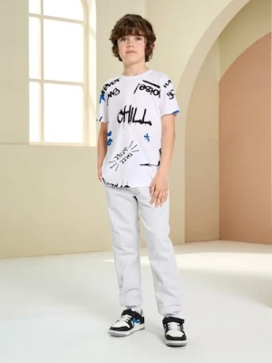 Sinsay - Spodnie dresowe - szary