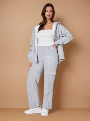 Sinsay - Spodnie dresowe - szary