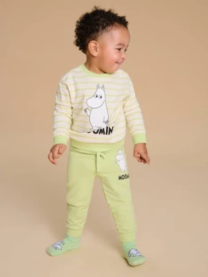 Sinsay - Spodnie dresowe The Moomins - zielony