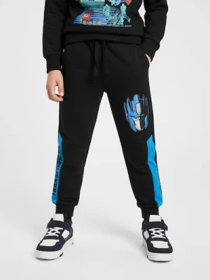 Sinsay - Spodnie dresowe Transformers - czarny