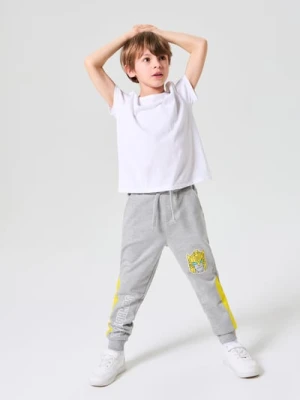 Sinsay - Spodnie dresowe Transformers - szary