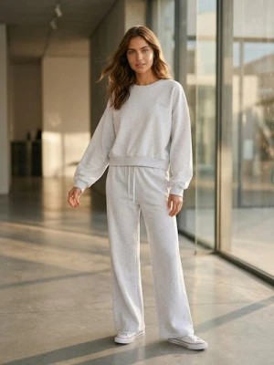 Sinsay - Spodnie dresowe wide leg - Inny