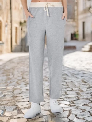 Sinsay - Spodnie dresowe z prostą nogawką - wielobarwny