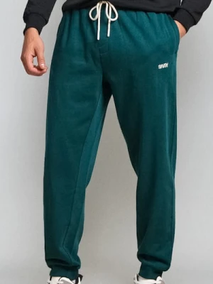 Sinsay - Spodnie dresowe - zielony