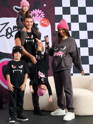 Sinsay - Spodnie dresowe Zombie Dash - szary