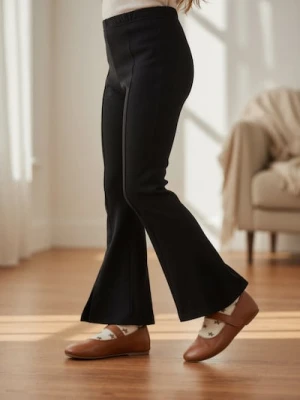 Sinsay - Spodnie dzwony - czarny