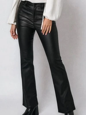 Sinsay - Spodnie dzwony - czarny