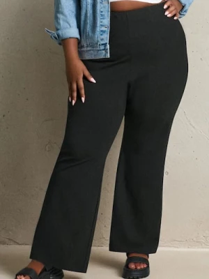 Sinsay - Spodnie dzwony Plus Size - czarny