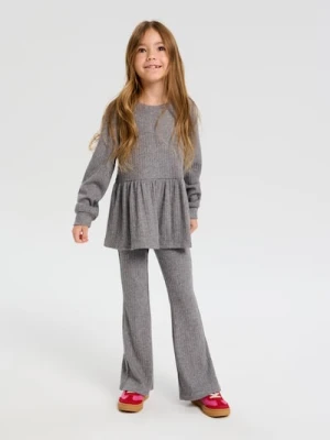 Sinsay - Spodnie dzwony - szary