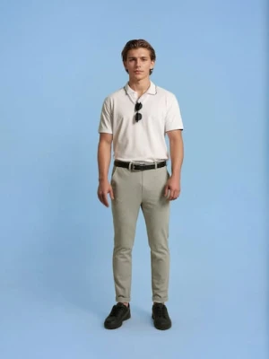 Sinsay - Spodnie eleganckie - szary