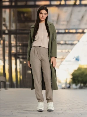 Sinsay - Spodnie eleganckie - wielobarwny