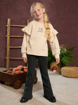 Sinsay - Spodnie flare - szary