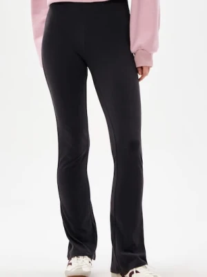 Sinsay - Spodnie flare - szary