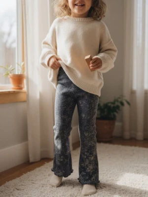 Sinsay - Spodnie flare - wielobarwny