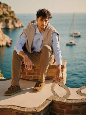 Sinsay - Spodnie jeansowe - beżowy