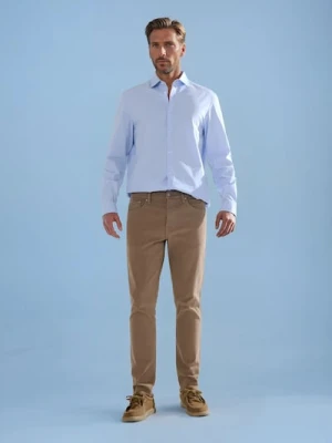 Sinsay - Spodnie jeansowe - beżowy