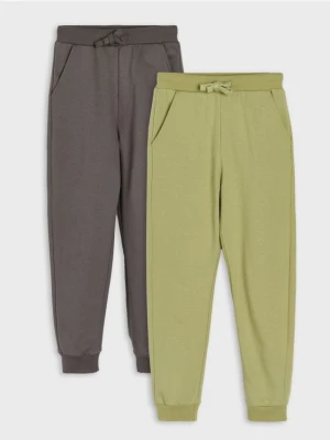 Sinsay - Spodnie jogger 2 pack - szary