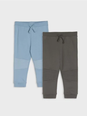 Sinsay - Spodnie jogger 2 pack - szary