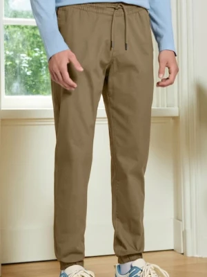 Sinsay - Spodnie jogger - beżowy