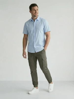 Sinsay - Spodnie jogger cargo - khaki