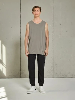 Sinsay - Spodnie jogger - czarny