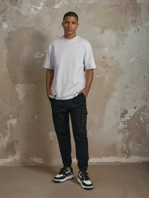 Sinsay - Spodnie jogger - czarny