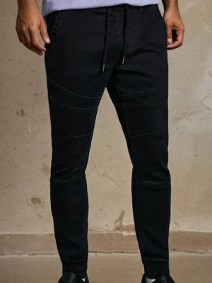 Sinsay - Spodnie jogger - czarny