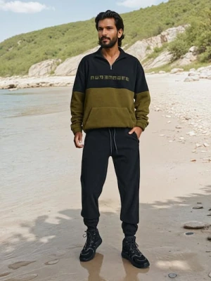 Sinsay - Spodnie jogger - czarny