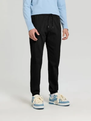 Sinsay - Spodnie jogger - czarny