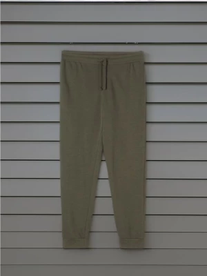 Sinsay - Spodnie jogger - khaki