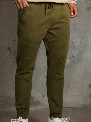 Sinsay - Spodnie jogger - khaki