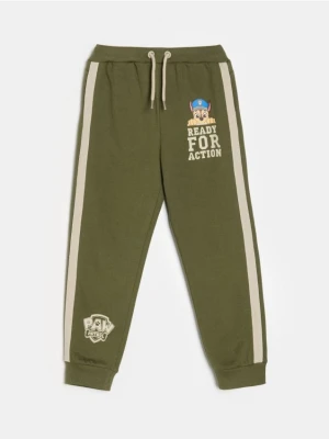 Sinsay - Spodnie jogger PAW patrol - khaki