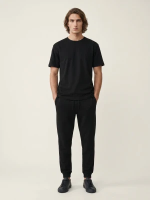 Sinsay - Spodnie jogger slim fit - czarny