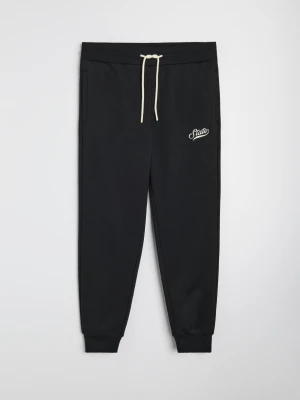 Sinsay - Spodnie jogger slim fit - czarny