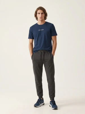 Sinsay - Spodnie jogger slim fit - szary