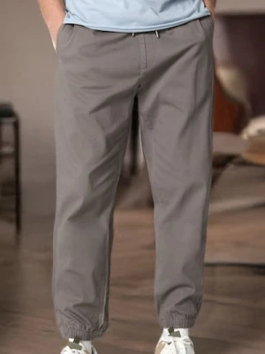 Sinsay - Spodnie jogger - szary