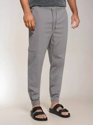 Sinsay - Spodnie jogger - szary