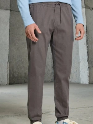 Sinsay - Spodnie jogger - szary